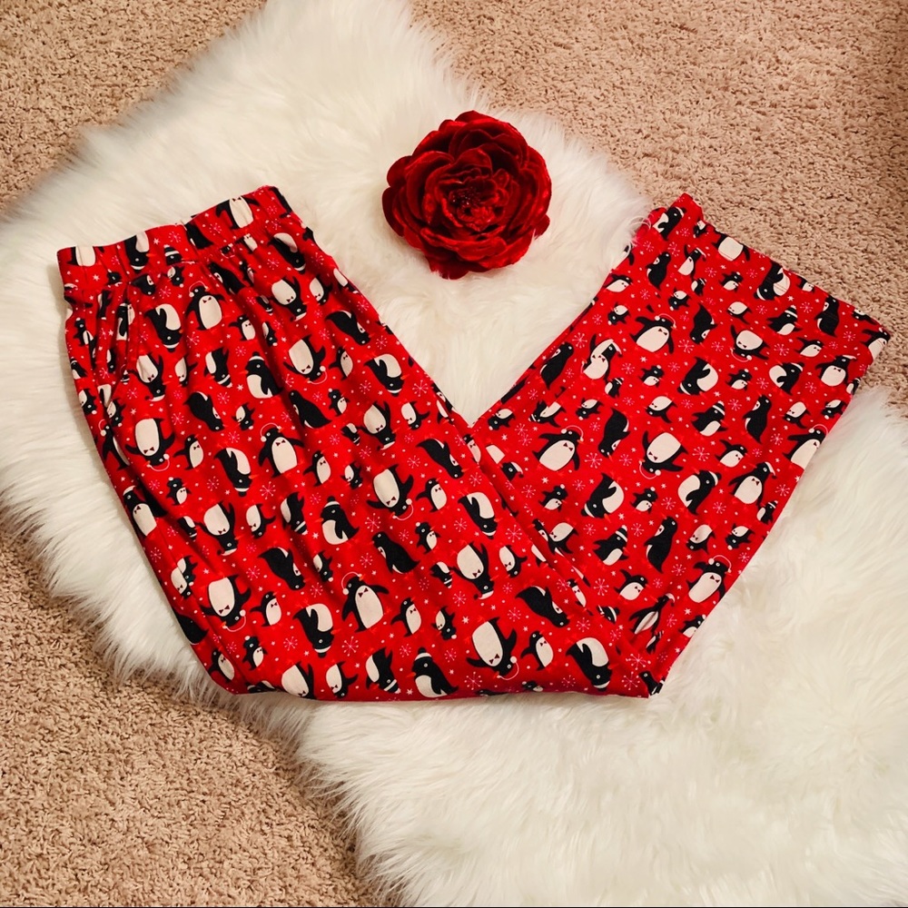 Catherines Christmas Penguin Pajama Lounge Pants🐧